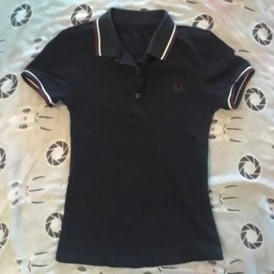 Fred Perry Women's Twin Tipped Shirt Punk